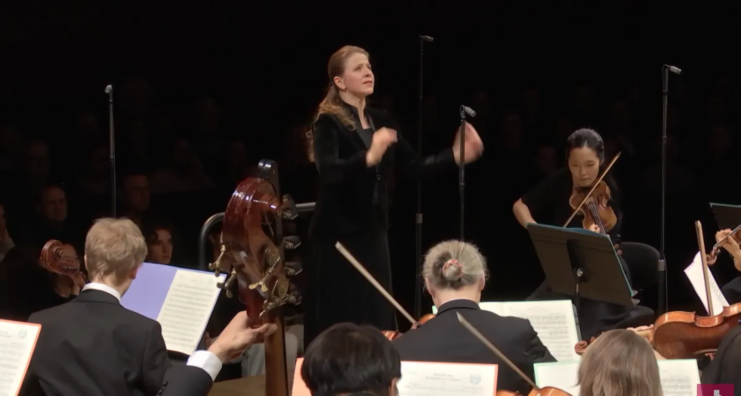 VIDEO OP Kristiina Poska Symphonie n°40 de Mozart mars 2024