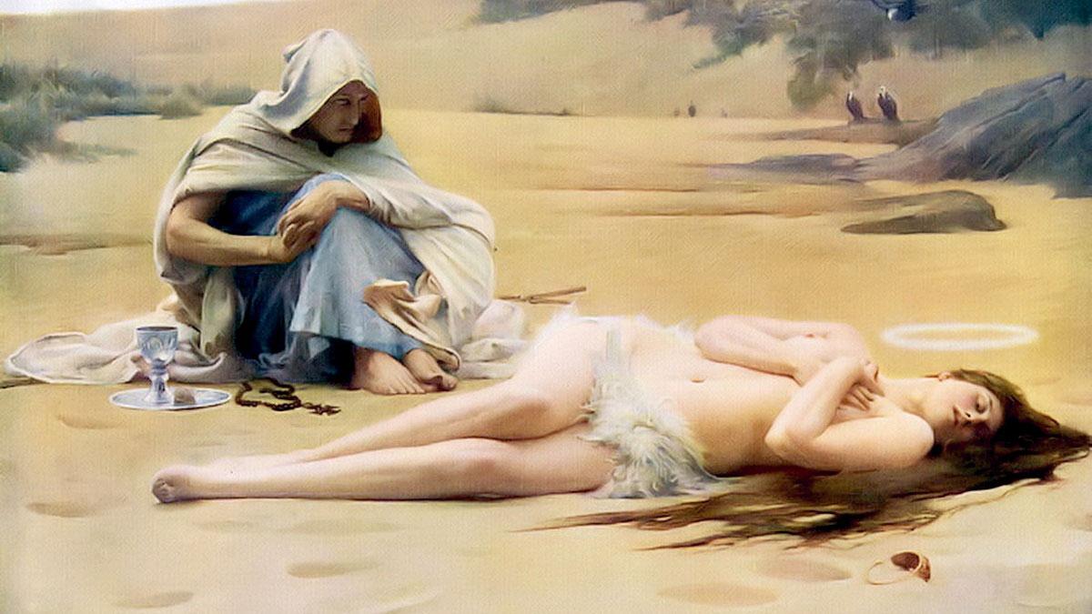 Pelagia et Philammon - Crédit : Arthur Hacker