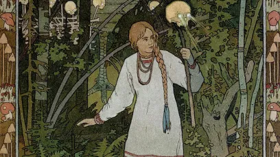 Vassilissa la très belle - Illustration : Ivan Bilibine (1899)