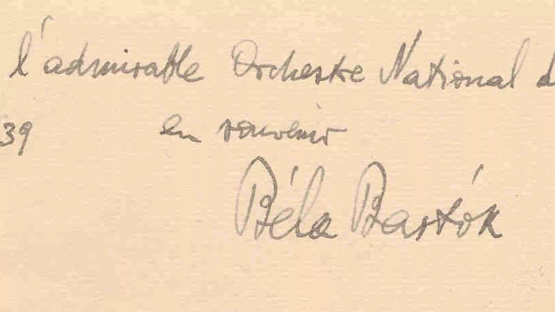 3 mars 1939 Béla Bartok