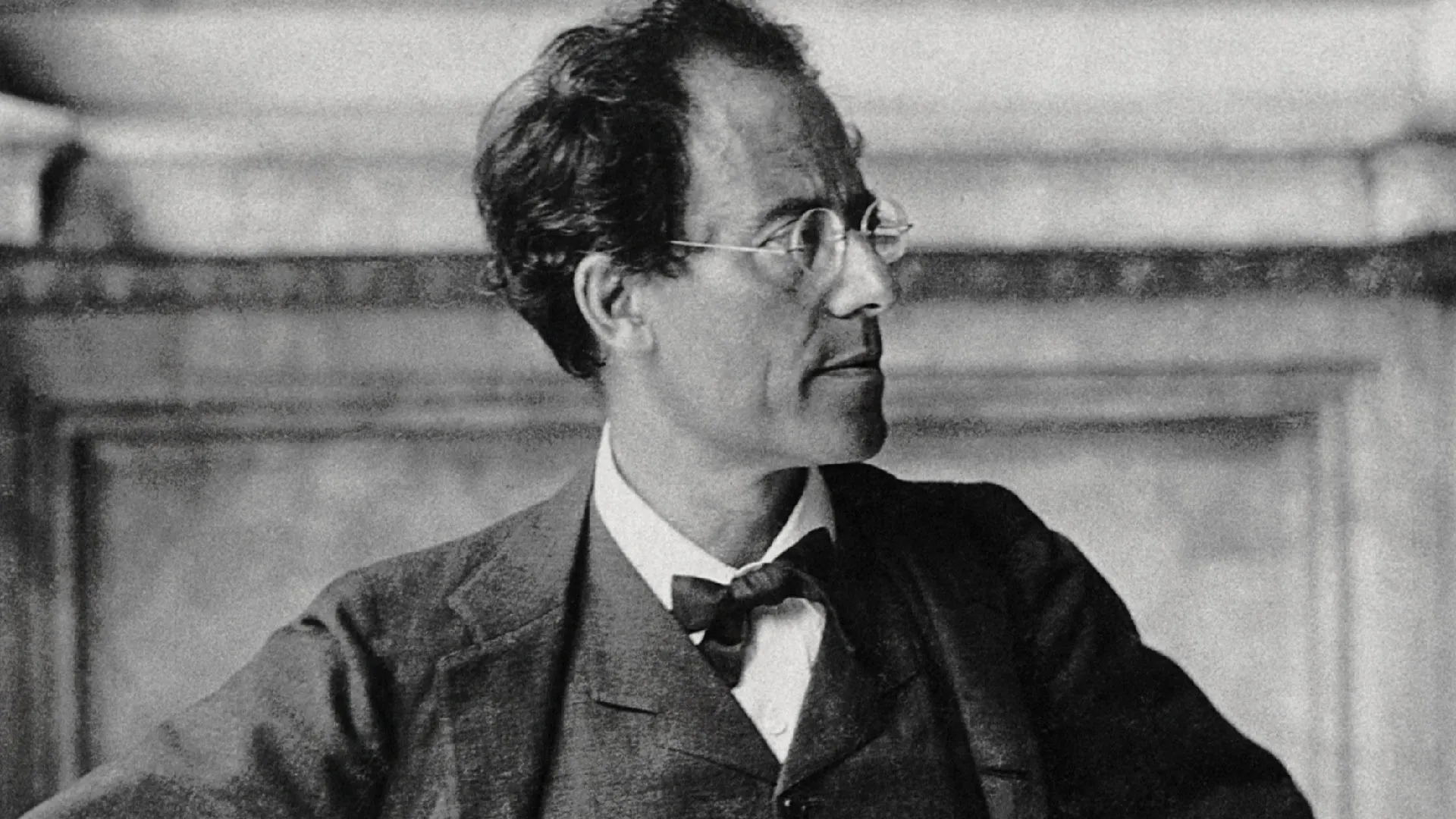 Gustav Mahler Crédit : Moritz Nähr, BNF Gallica