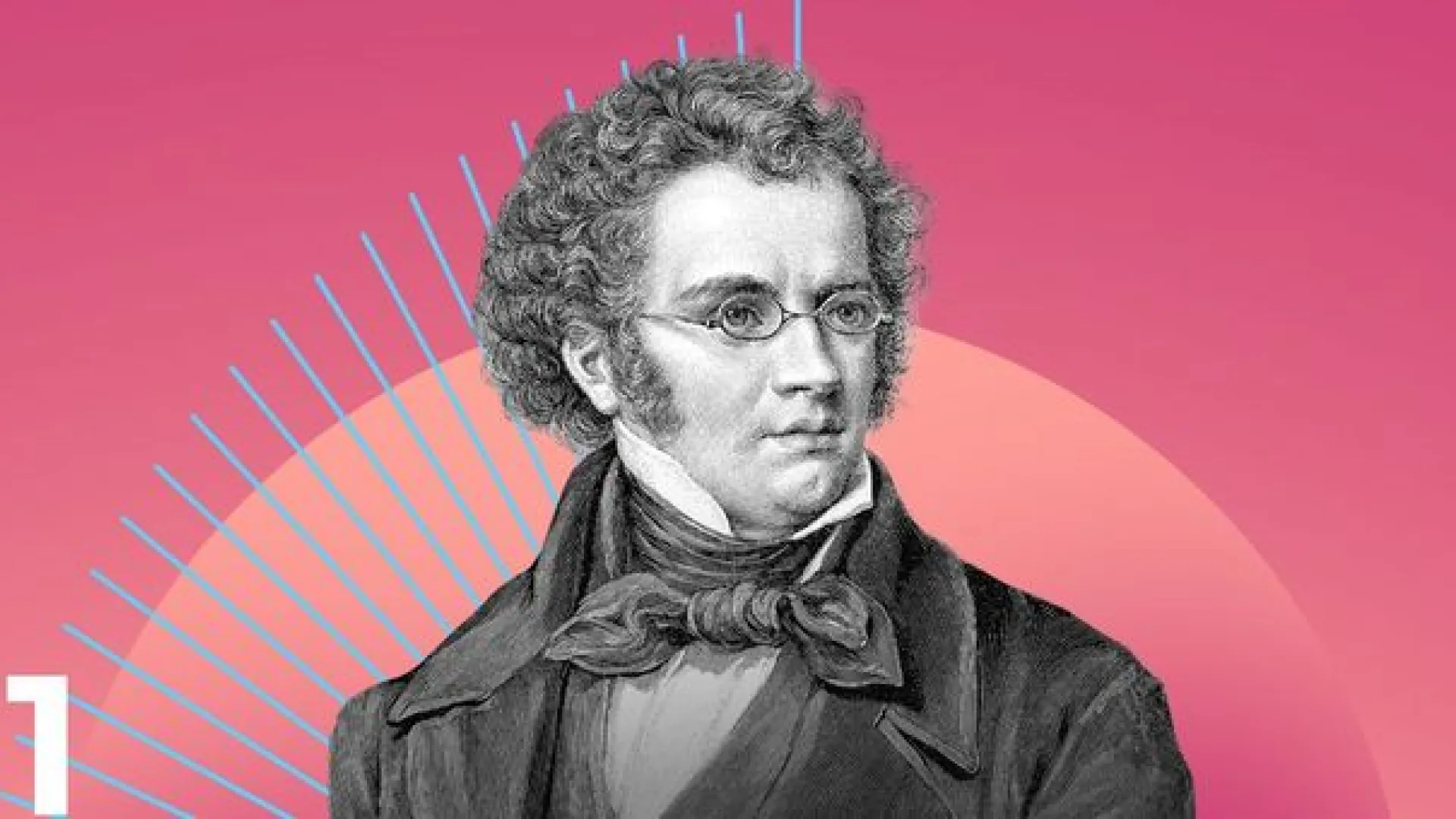 Franz Schubert - Illustration : Atelier Graphique Radio France