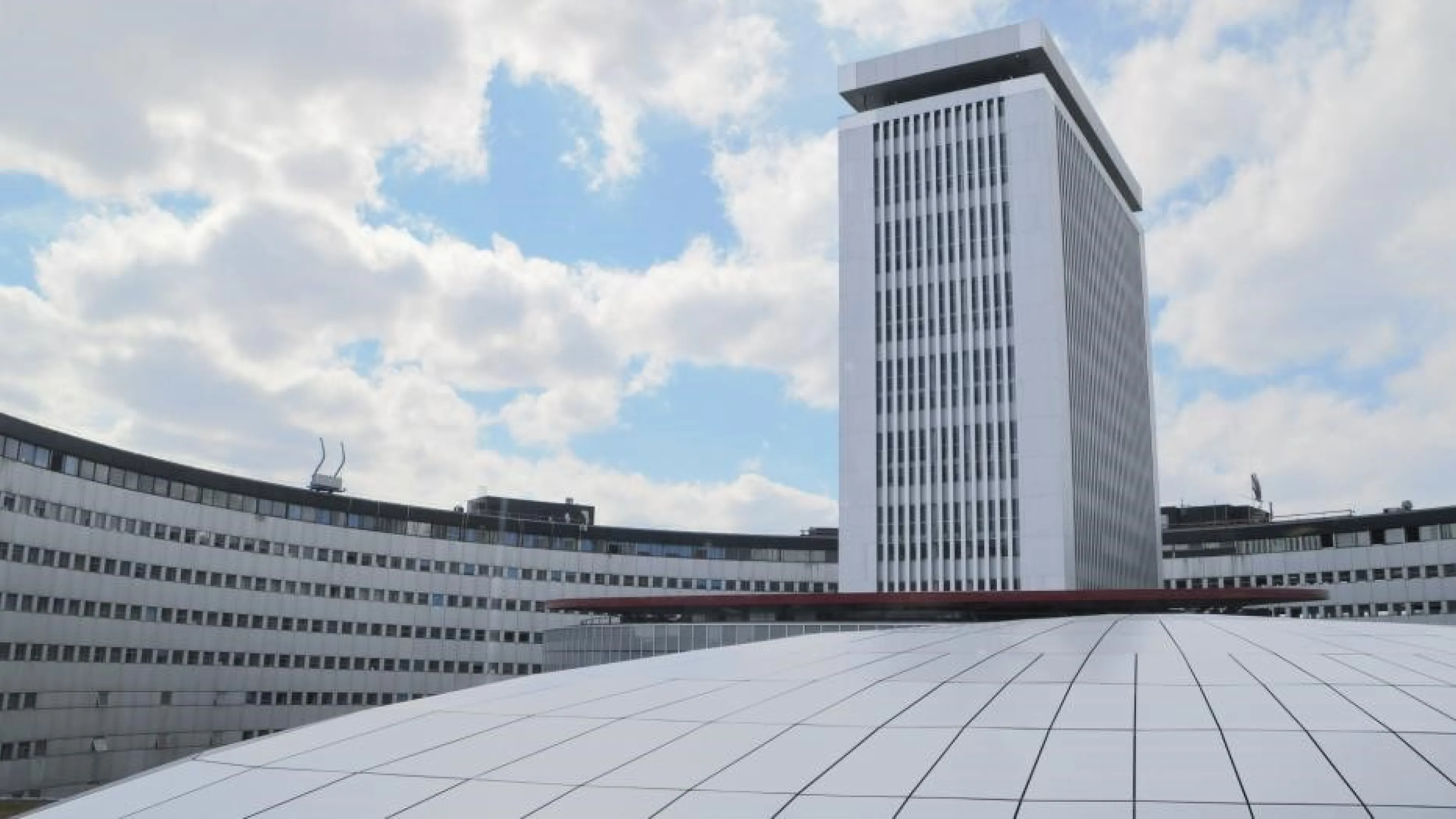 La maison de la radio vue de l'intérieur